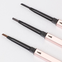 Crayon à sourcils minéral doré végétalien, fin, waterproof, longue tenue, application facile, qualité professionnelle, OEM/ODM, marque privée