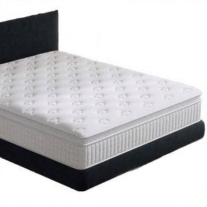 Matelas 100% Mérinos avec housse amovible, 18 pouces, taille King, 2 places, très confortable, 200x200 cm, Viscoeslastico - Product Image 1