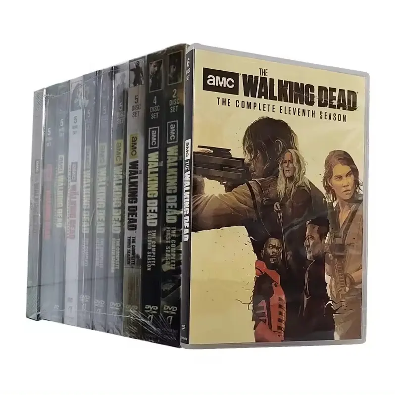 The Walking Dead DVD Temporada 1-11 Serie completa 53 Discos DVD Películas The Walking Dead
