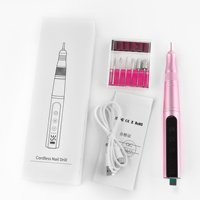 Perceuse à ongles professionnelle 35000 tr/min Forte Mini perceuse à ongles sans fil Rechargeable Portable bas prix