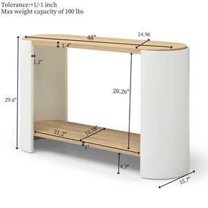 <b>Small</b> <b>Side</b> <b>Table</b> With 2 Layer Storage Shelves For Living Room Bedroom Sofa <b>Table</b> Stable Design - Product Image 6