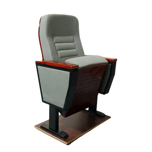 เก้าอี้หอประชุมคลาสสิกที่ทันสมัยพร้อมผ้าที่นั่งพับได้สำหรับห้องนั่งเล่นโรงละครโบสถ์โรงเรียนหรือใช้ใน<span class=keywords><strong>โรงแรม</strong></span> - Product Image 5