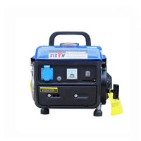 Générateur d'essence portable miniature BISON BS950A 2 temps refroidi par air 650 watts, réservoir de carburant de 4,2 L, 110 V/220 V 50/60 Hz, garantie 500 heures, CE