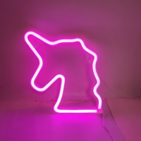 Lumière décorative LED en forme de cœur pour filles, décoration de chambre d'enfant pour fête de Noël, mariage