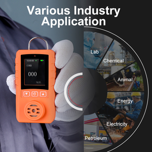 Détecteur de gaz toxique O3 industriel de haute précision, 0-20 ppm, détecteur portable avec alarme sonore, lumineuse et vibratoire - Product Image 4