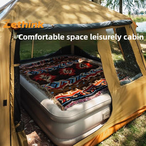 เต็นท์ตั้งแคมป์อัตโนมัติแบบพองลมได้ ผ้าฝ้ายหนา กันฝน สำหรับพักแรมกลางแจ้ง - Product Image 2