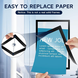 Reliable Flexible Magnetic Display Holder for Office Paper & <b>Certificate</b> Storage - Product Image 4