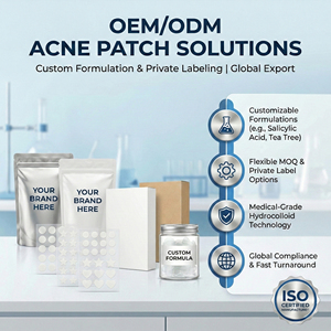 New Design Transparent Acne <strong>Patch</strong> <strong>Manufacturer</strong> Medical-Grade Hydrocolloid <strong>Pimple</strong> <strong>Patches</strong> OEM/ODM Available - Product Image 5