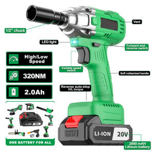 20V DIY Grade Cordless Impact Wrench 320Nm Torque for Car Local EU Warehouse Drop Shipping Supported CW-20C-1 Cordless Impact Wr - Product Image 2