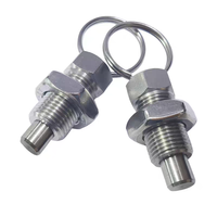 OEM Manufacturer-Customized 304 Stainless Steel Ring Pull Quick Release Pin, Heavy Duty Latch Bolt Fastener for Machinery