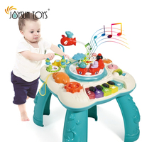 Nouveaux produits 2022 Table d'activités pour bébé à la découverte de la musique Table d'apprentissage et de Groove de musique