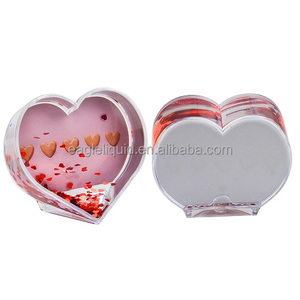 Cornice Portafoto a Forma <span class=keywords><strong>di</strong></span> <span class=keywords><strong>Cuore</strong></span> con Globo <span class=keywords><strong>di</strong></span> <span class=keywords><strong>Neve</strong></span> Personalizzato, Regalo <span class=keywords><strong>di</strong></span> Compleanno Carino per Famiglia e Coppie - Product Image 4