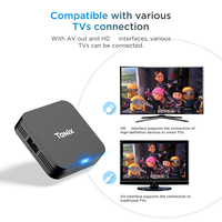 Reproductor Multimedia de Video HD 4K de Fábrica WF, Compartición de Archivos DLNA, 1GB 8GB 2GB 16GB, Tanix Allwinner H313 Tx1, Android TV Box Tx1