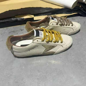 Chaussures de skate rétro coréennes pour <span class=keywords><strong>femme</strong></span>, toutes saisons, à bout fermé, à lacets, à enfiler, en cuir de vachette vulcanisé, confortables - Product Image 5