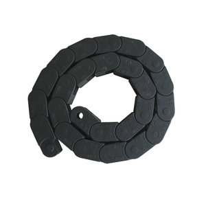 โซ่ลากสายเคเบิลถาดพลาสติกขนาดเล็กสำหรับ CNC โซ่ป้องกันแบบปิดสะพาน - Product Image 6