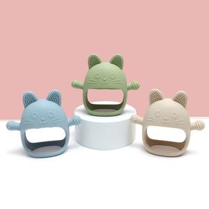 Jouet en silicone ABS certifié sans BPA, en forme de baleine, multicolore, sûr pour les bébés, pour soulager les douleurs de dentition - Product Image 4