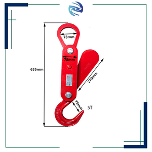 Crochet automatique en acier allié G80 pour le levage lourd et l'utilisation industrielle dans les mines - Product Image 5