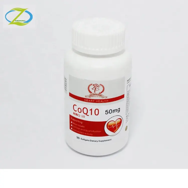 Co Enzym Q10 50Mg-100% Puur En Natuurlijk Ubiquinone Co-enzym Q10 Vegan Zachte Capsules Van Hoge Sterkte CoQ10