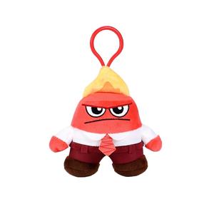 Fábrica al por mayor nuevo Inside Out 2 juguetes <span class=keywords><strong>de</strong></span> peluche Anime <span class=keywords><strong>dibujos</strong></span> animados juguete película Inside Out Plushie figura llavero <span class=keywords><strong>de</strong></span> peluche regalos - Product Image 5