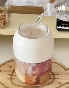 Licuadora Eléctrica Multifuncional con Carga Inalámbrica, Batidora Personal para Smoothies, Mezcladora Doméstica - Product Image 4