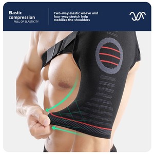 Ortopedik Abdüksiyon Ortezi Omuz İmmobilizeri Çıkık/Kırık Kol İçin - Kaymaz Nefes Alabilen Naylon S/M, L/XL - Product Image 3