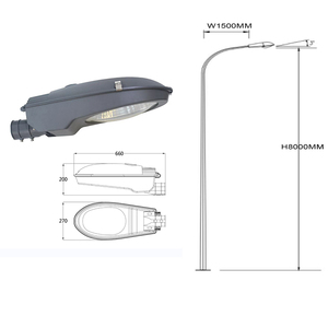 Lampu Jalan Penerangan Umum <span class=keywords><strong>Led</strong></span> Klasik Tahan Air Kualitas Tinggi Lampu Natrium Penerangan Jalan - Product Image 1