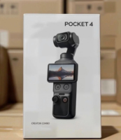 Nueva Osmo Pocket 4 Creator Combo 2026, Cámara de Mano Estabilizada de 3 Ejes, Formato de Bolsillo, Video HDR, Grabación Estéreo, Cámaras Deportivas HD