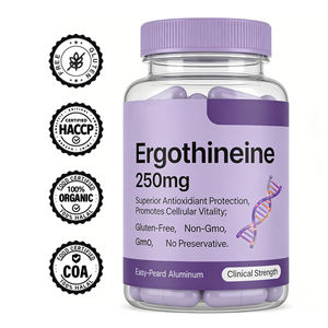 Cápsulas de Ergotioneína Orgánica, Antioxidante Natural, Mezclas Personalizadas, Servicio de Marca Privada OEM ODM, Certificación HACCP ISO GMP NSF - Product Image 1