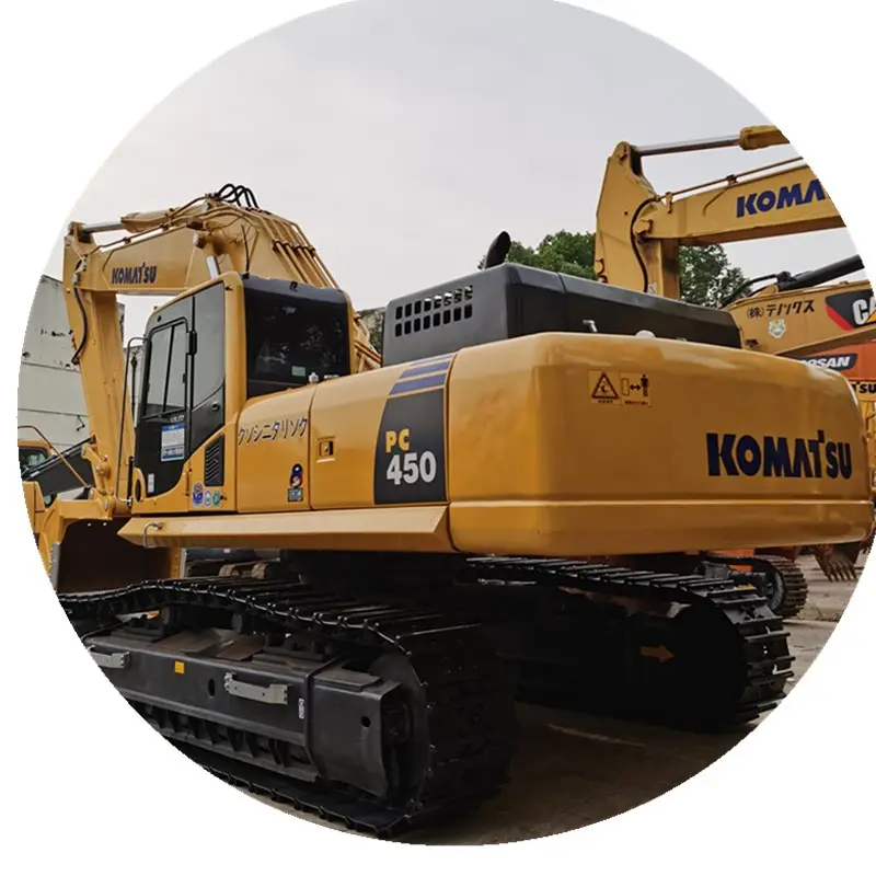 Le petit prix a utilisé l'excavatrice de pc450-8 de KOMATSU, excavatrice d'occasion de chenille de 45 tonnes pc450