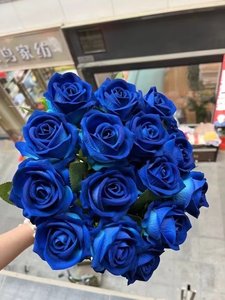 <span class=keywords><strong>Rose</strong></span> Artificiali all'Ingrosso per San Valentino, <span class=keywords><strong>Rose</strong></span> Singole Rosa, Rosse e <span class=keywords><strong>Blu</strong></span> con Effetto Realistico, Stelo Singolo per <span class=keywords><strong>Rose</strong></span> Riflessate - Product Image 6