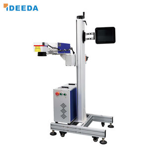 Machines de marquage laser UV volantes à grande vitesse ABS PC verre PET PE PVC <span class=keywords><strong>code</strong></span> à barres QR <span class=keywords><strong>Code</strong></span> 5W 10W gravure de marquage laser en ligne - Product Image 1