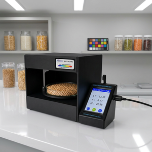 Visible Spectrometer Digital LCD Touch Screen 400-700nm Resolution 1nm Benchtop for Grain Seed Color Inspection Export Quality - Product Image 4