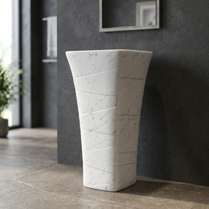 Inodoro Monobloque de Una Pieza para Baño, Color Blanco, Doble Descarga, Montaje en Suelo, para Villa, América del Norte - Product Image 3