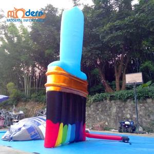 Sculptures géantes gonflables en forme de <span class=keywords><strong>ballon</strong></span> avec poignée, en tissu Oxford 210D, taille 5m, avec pompe à air électrique et impression numérique - Product Image 6