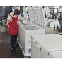 Congélateur horizontal d'équipement de congélateur profond de coffre du congélateur 1300L de coffre commercial