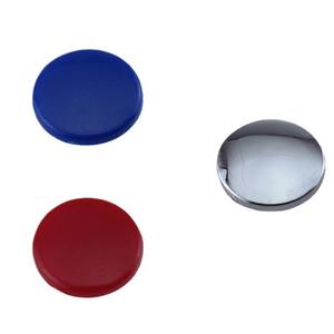 Boutons de robinet électro-plaqués, autocollants indicateurs d'eau chaude et froide rouge et bleu, robinets d'angle, capuchons/d'extrémités pour eau chaude et froide - Product Image 5