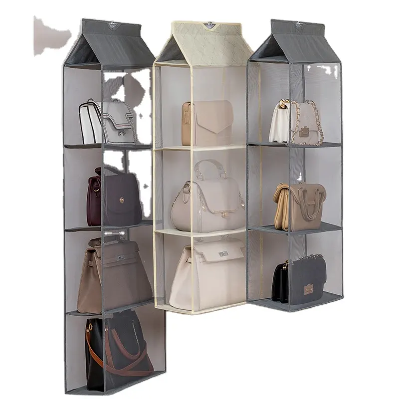 Hot Sale 2021 Bedroom Purse Storage Holder Nonwoven Dustproof Handbag Organizer Hanging Bag
