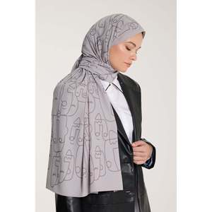 Chal Pure Tone - Diseño Marginal - Gris Suave - Gris - Diseño Marginal - Gris Suave - Gris - Product Image 2