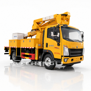Camion nacelle élévatrice isolée HOWO 20m, nacelle mixte 35kV pour la maintenance des lignes électriques - Product Image 5