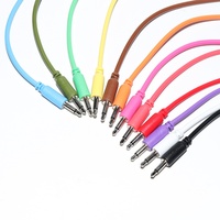 Câble Eurorack 3,5 mm coloré de marque OEM, câble audio patch mono 3,5 mm TS, câble audio mono 3,5 mm pour synthétiseur modulaire, microphone, haut-parleur – Livraison gratuite