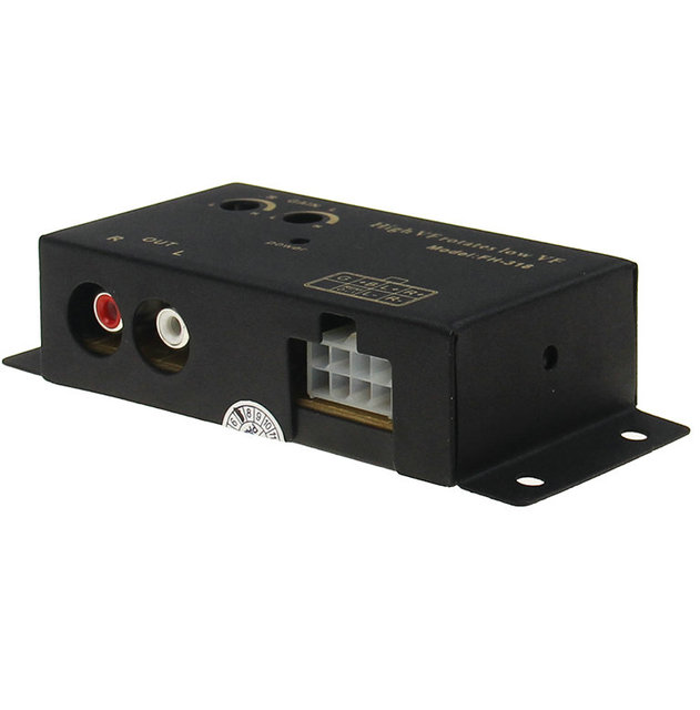 High Quality Car Audio Subwoofer Hi to Low Converter Low Line Output Speaker to Rca Level Converter