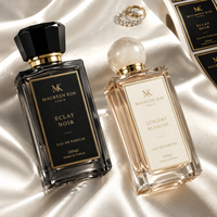 Autocollant brillant personnalisé de luxe pour bouteille de parfum, logo en feuille d'or, étiquette pour bouteille de lotion cosmétique, pour emballage et décoration