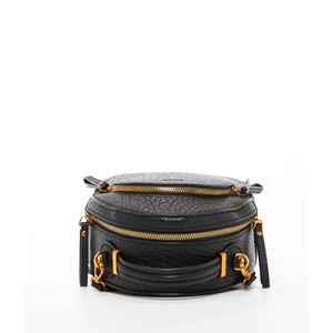 SUSU Piccolo Zaino in Pelle Nera per Donne, Borsa Convertibile a Tracolla - Product Image 5