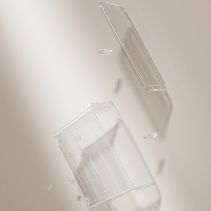 55L Hộp nhà bếp lớn Stackable nhựa trong suốt lưu trữ hộp nắp - Product Image 6