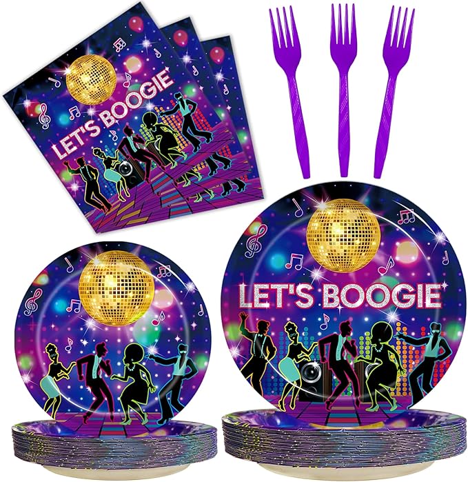 Disco Party Plates*96