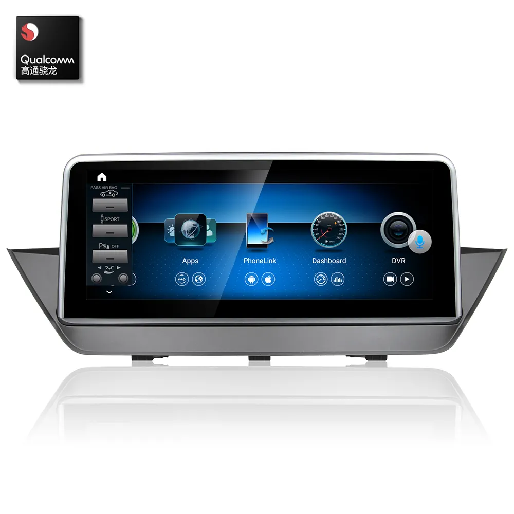 Auto Dashboard Android 10.0 Stereo 10.25Inch Gps Navigator Voor Bmw X1 E84 2010 2011 2012