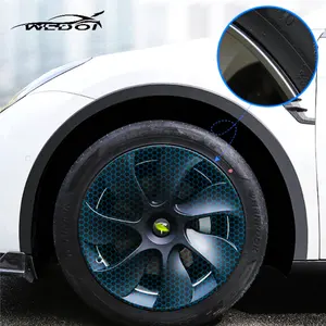 ABS Customized Size Wheel Cover Modification Hub Center Cover For Tesla Model Y Car Exterior parts decorative accessories