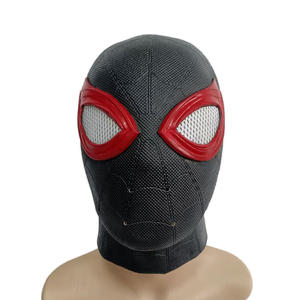 Fabbrica <span class=keywords><strong>serie</strong></span> completa Spider-Man maschera Costume Cosplay supereroe festa divertente maschera di Halloween oggetti di scena per bambini adulti - Product Image 4
