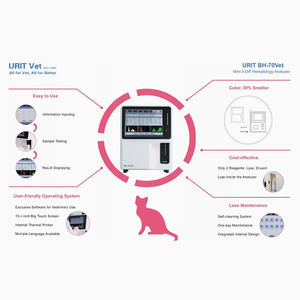 Analizador de Hematología completamente automático para perros y gatos, máquina veterinaria <span class=keywords><strong>Cbc</strong></span> para animales, Analizador de sangre veterinario - Product Image 6