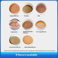 Poudre de thé au lait originale trois-en-un OEM Dunhuang 1kg, matière première instantanée pour thé au lait, thé au lait de Hong Kong, cappuccino
